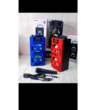 ☊ SPEAKER BLUETOOTH PLUS MIC MH-38BT MH-36BT - SPEAKER KARAOKE ♜