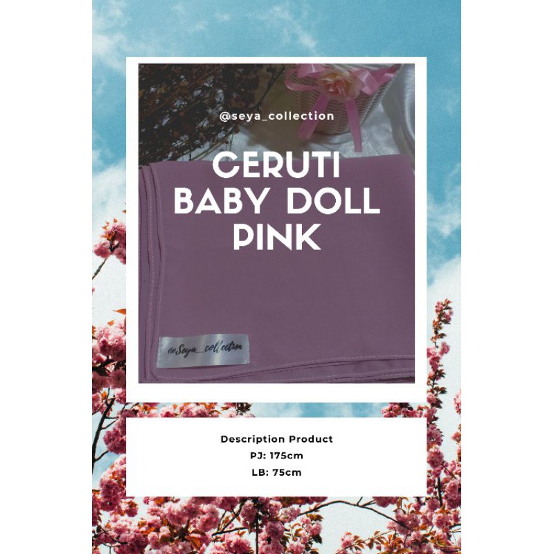 Pashmina Ceruti Baby Doll