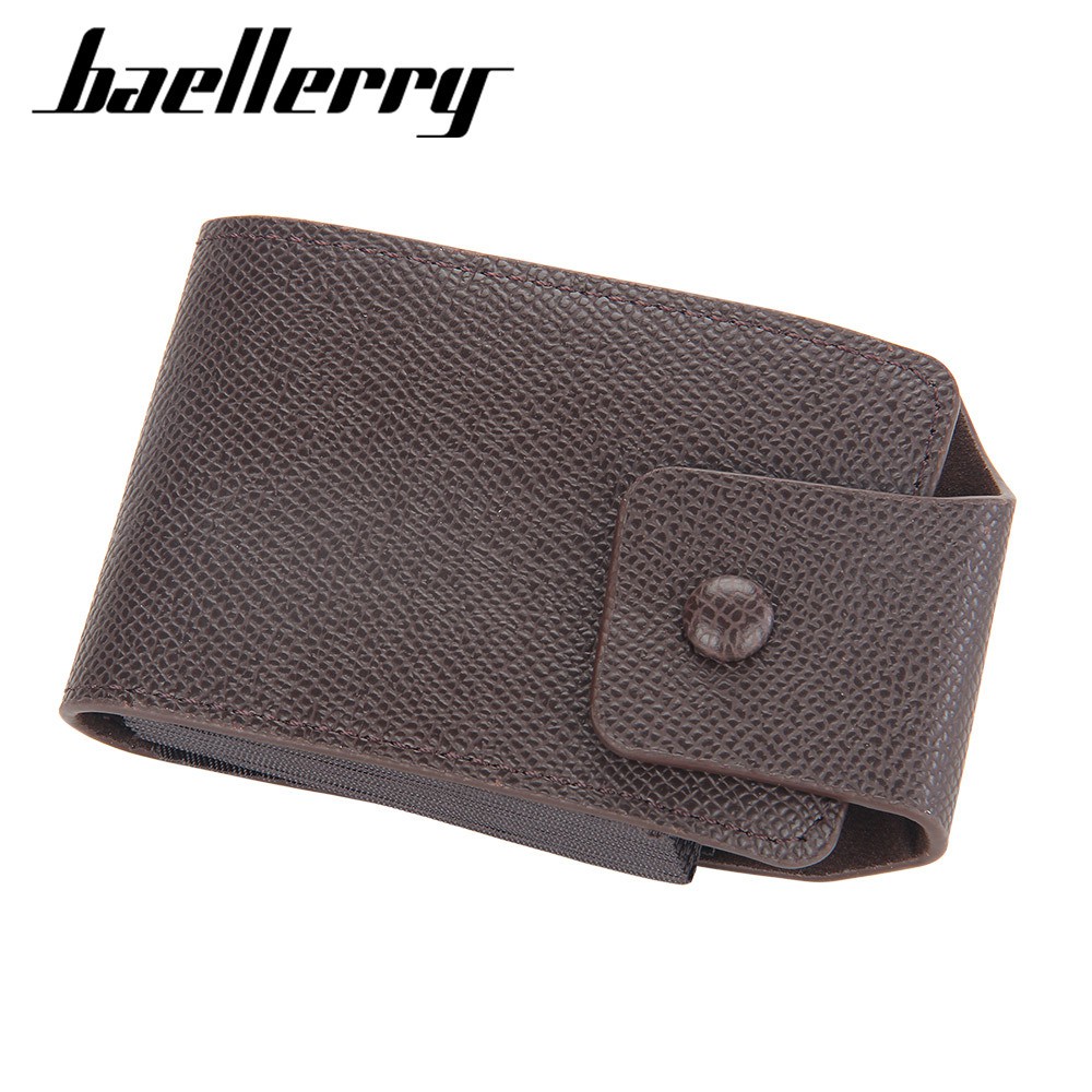 BAELLERRY K0563 Dompet Kartu Pria Bahan Kulit PU Leather Premium WATCHKITE WKOS