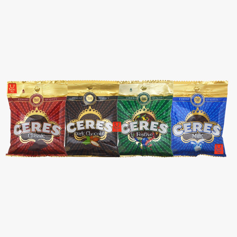 

Ceres Aneka Rasa Chocolate Meses Tabur Rasa Coklat Kemasan Pack - 90gr