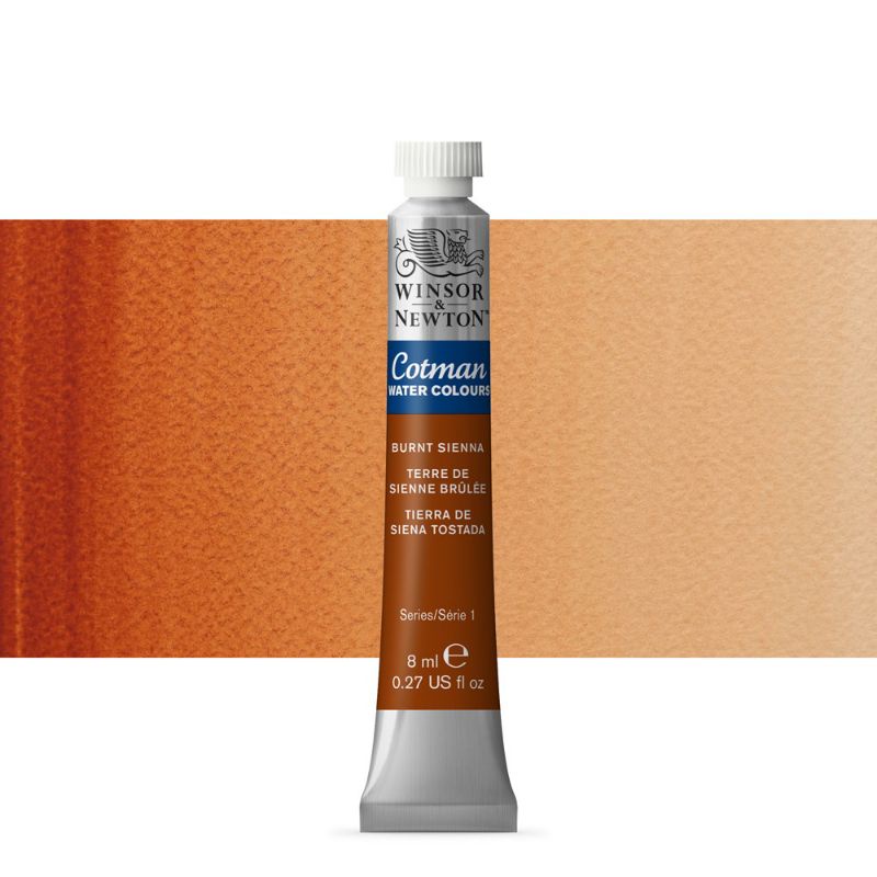 

CAT AIR COTMAN WATER COLOUR TUBE 8 ML BURNT SIENNA WINSOR & NEWTON