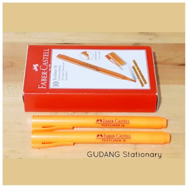 Highlighter Pen FABER-CASTELL Orange