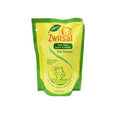 Zwitsal Baby Shampoo Natural Avks Pouch 250ml