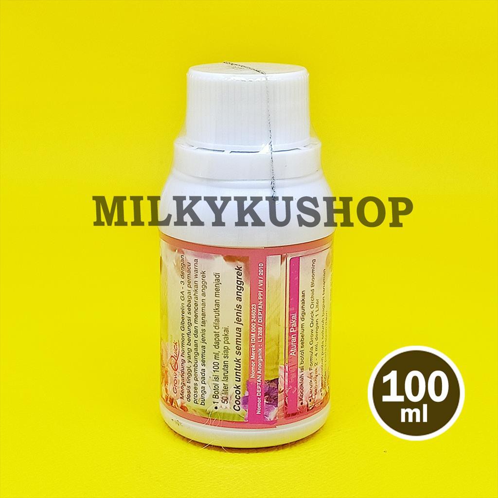 GROW QUICK ORCHID BLOOM 100 ML PUPUK HORMON AKAR