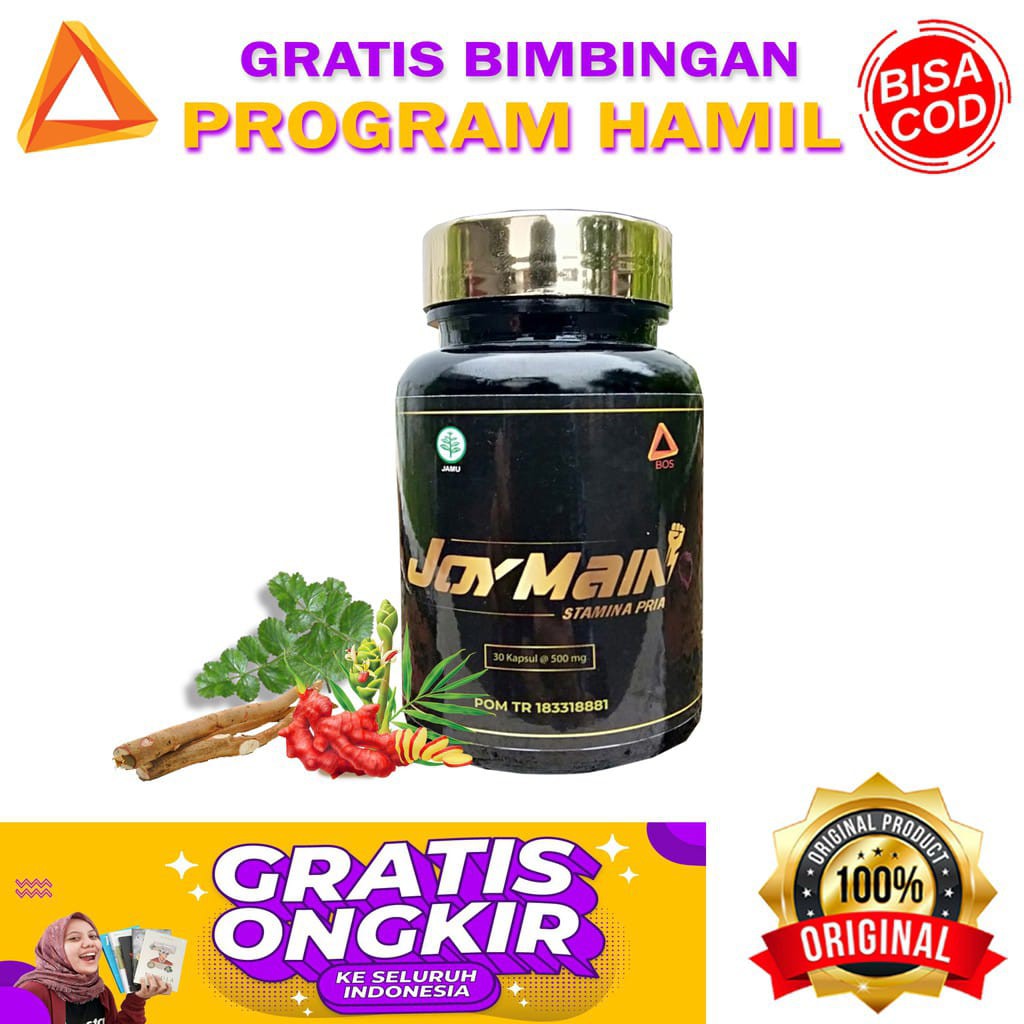 JoyMain | Joy Main Herbal Penambah Stamina Pria Asli 100% Original (BISA NEGO)