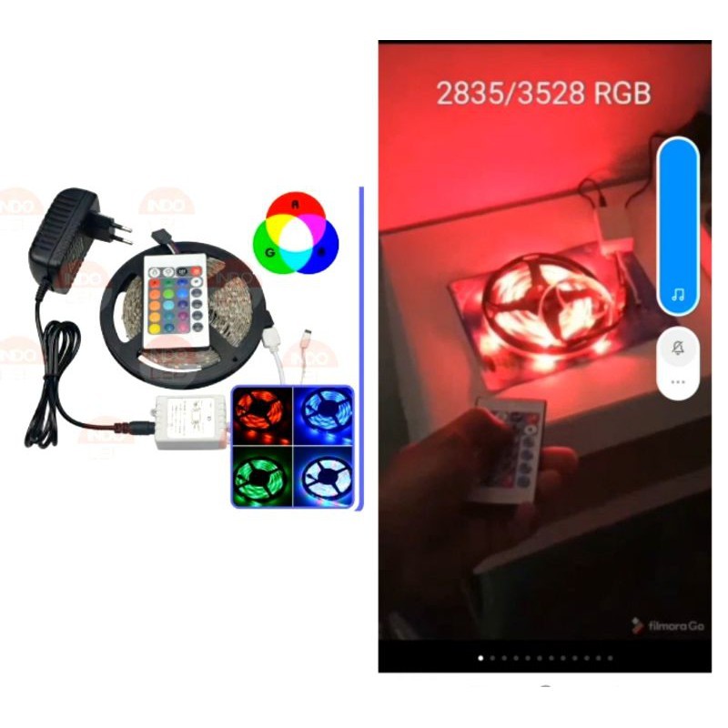 Lampu LED strip RGB DJ - 2835