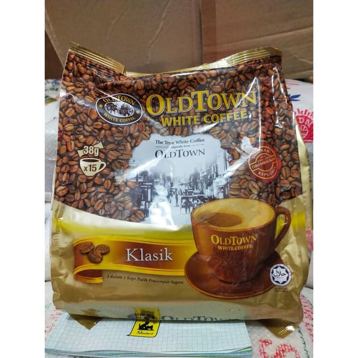 

Kopi Old Town White Coffee Klasik 3 in 1 Isi 15 Import Malaysia