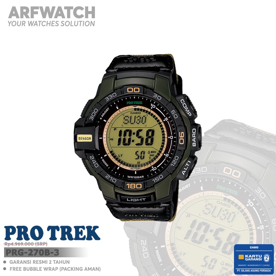 Casio Pro Trek PRG-270B-3 / PRG-270B-3DR Original