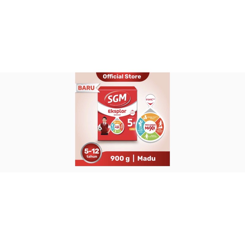 

sgm 5+ madu 900g