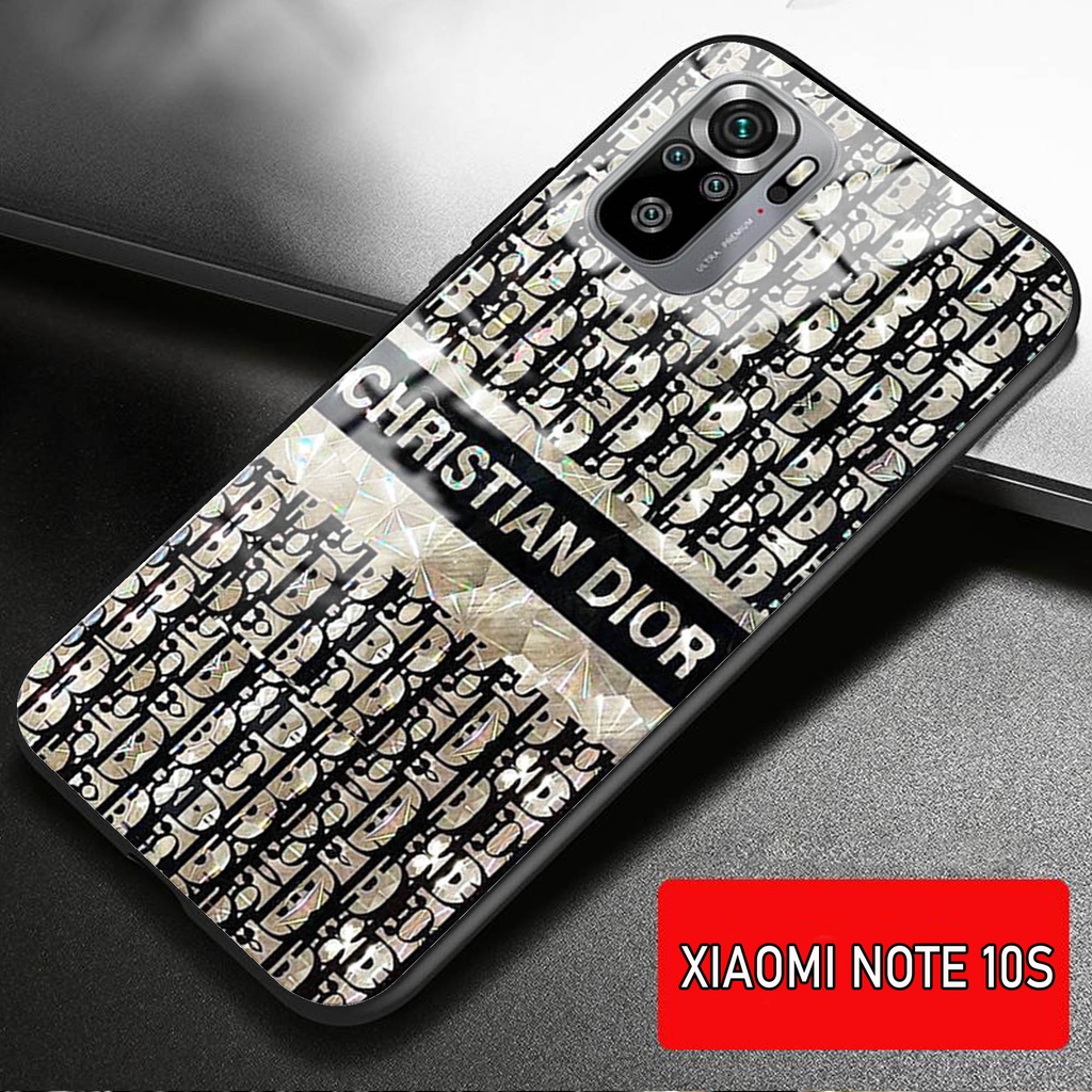 Softcase Glass Kaca XIAOMI REDMI NOTE 10 S - Casing HP XIAOMI REDMI NOTE 10 S [ S03].