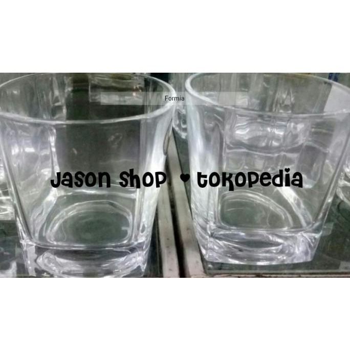 Murah Gelas Minum Kaca Formia/Gelas Kecil Formia/Gelas Formia Terbatas