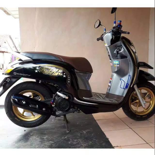 Striping Scoopy New Fi Modifikasi Classic Shopee Indonesia