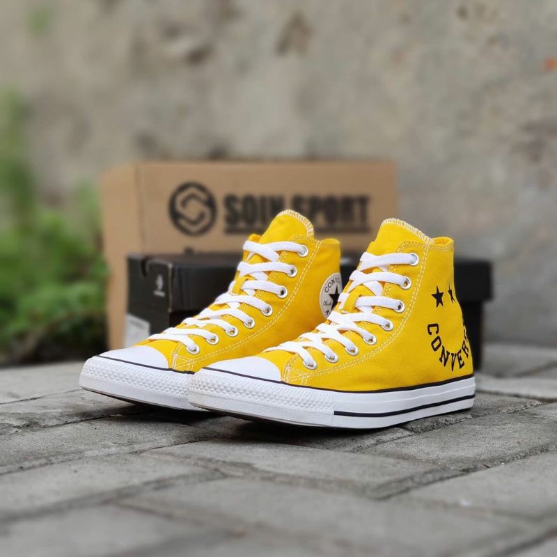 SEPATU SNEAKERS PRIA CONVERSE CTAS HI AMARILLO  (167070C)