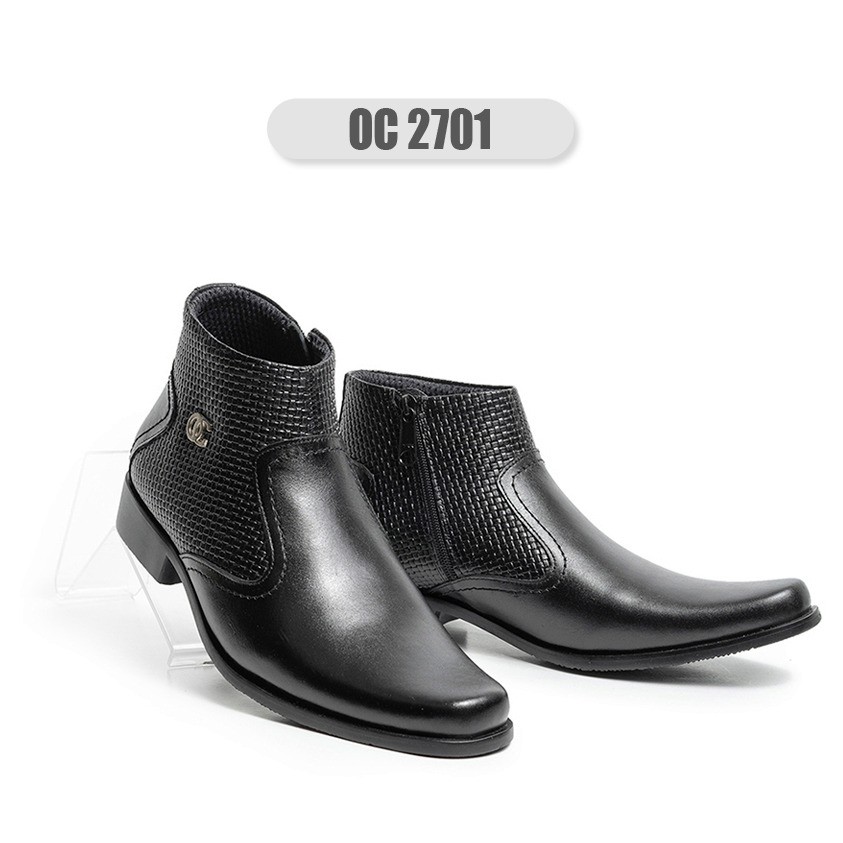 BEST SELLER! OC2702 Sepatu Pantofel Pria 100% Kulit Sapi Premium Untuk Kantor Kerja Pesta OC-2702