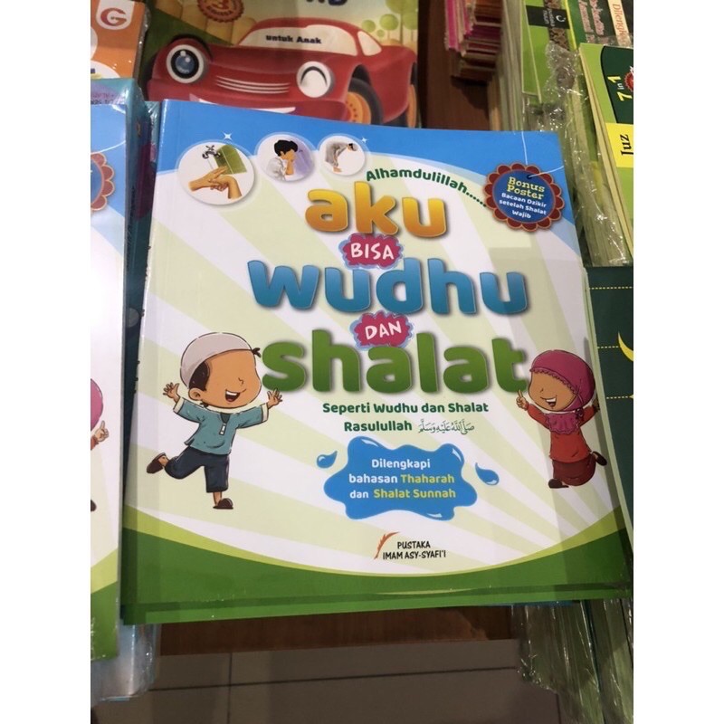 Alhamdulillah aku bisa wudhu dan shalat