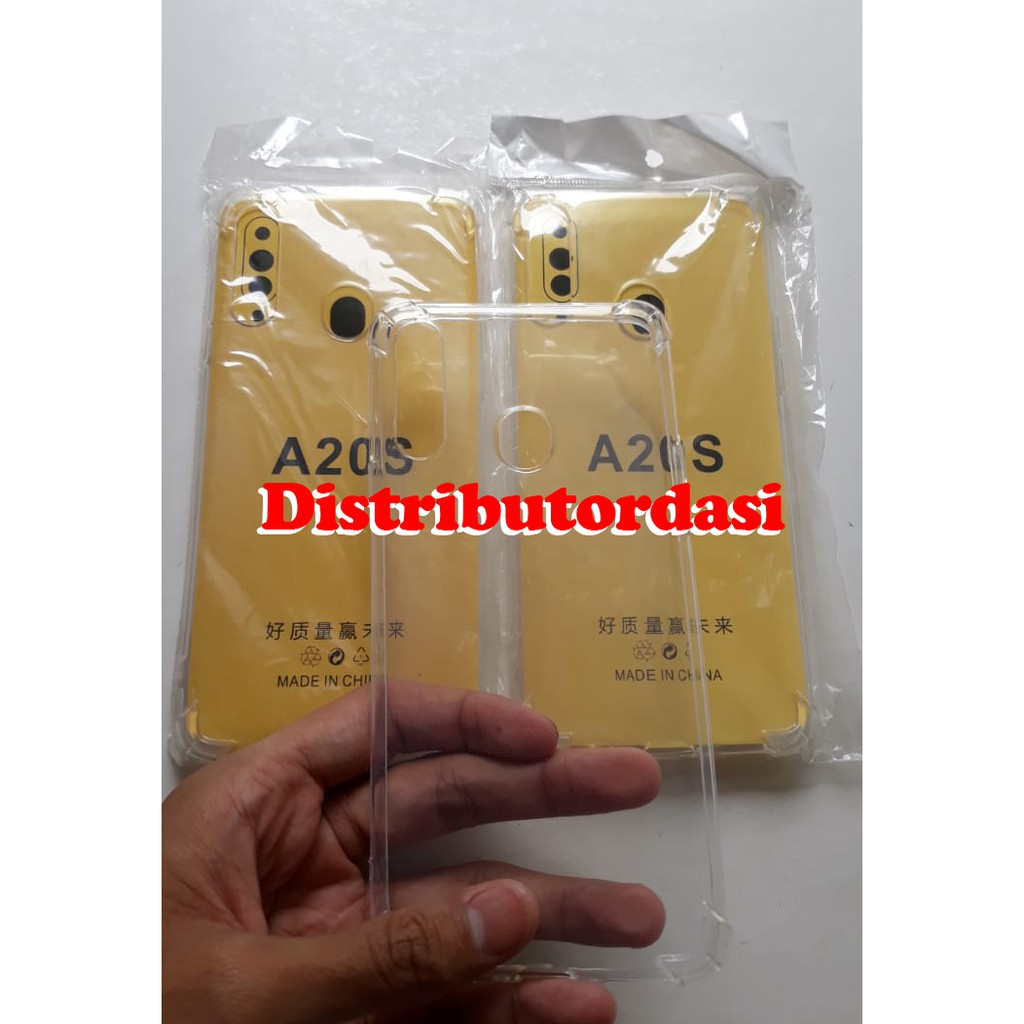 anticrack SOFTCASE CASE TPU SILIKON CASING samsung a20s ready stok