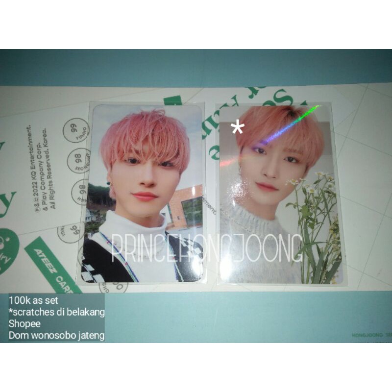 Ateez Seonghwa OTY (Ode To Youth) set
