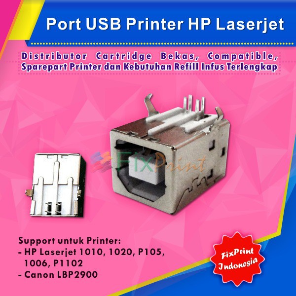 Port USB Printer HP Laserjet, Samsung, Canon