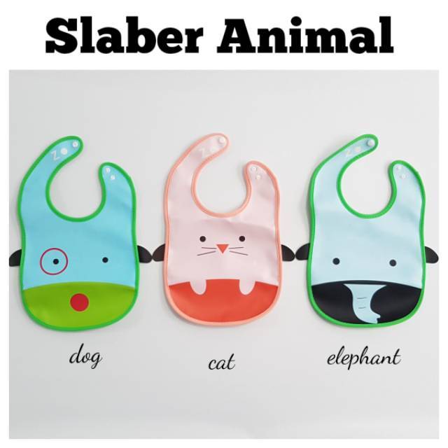 Slaber Celemek Bib Bayi Neoprene Waterproof