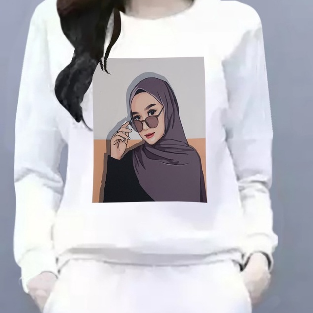 BISA COD ~ BAJU HIJAB NAYLA GIRL LENGAN PANJANG TERBARU-KAOS DISTRO WANITA LENGAN PANJANG KEREN MASA KINI-BAJU CEWEK TERLARIS