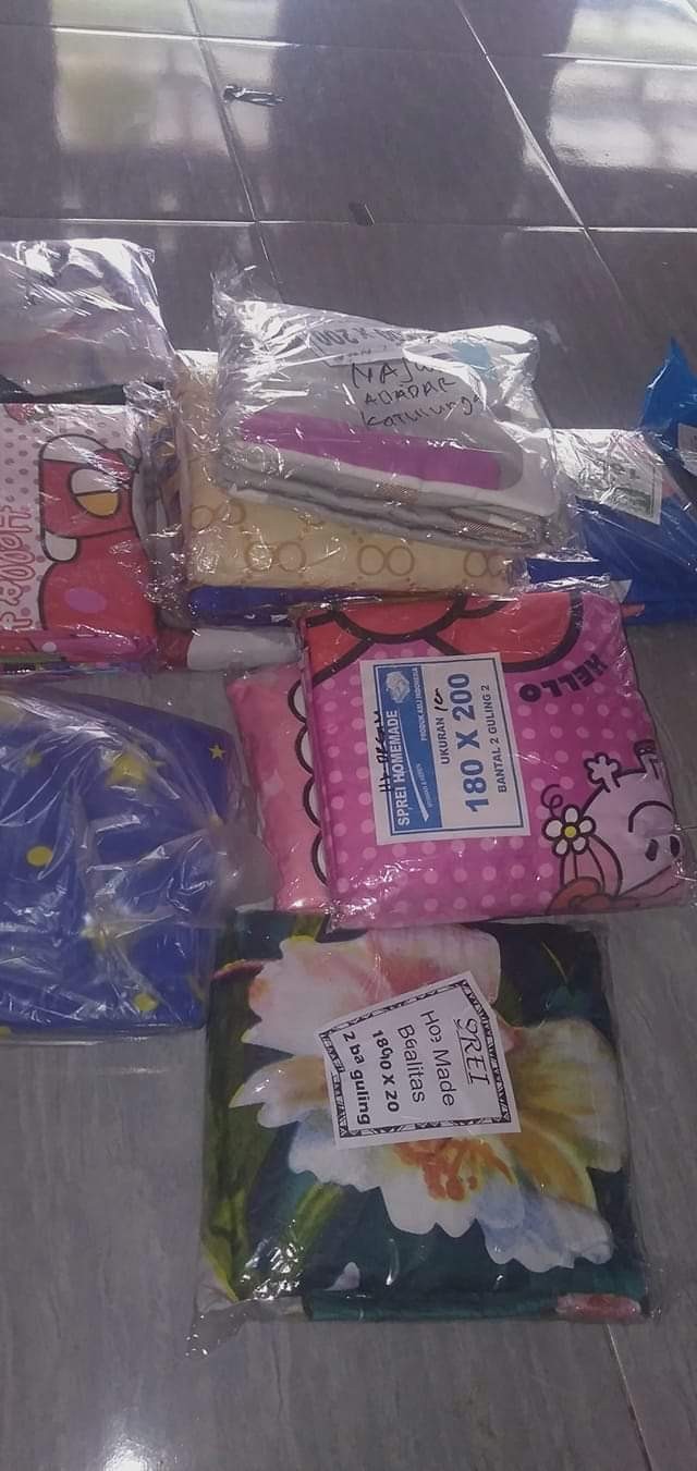 Sprei Spiderman Katun Homemade Ukuran 120 160 180