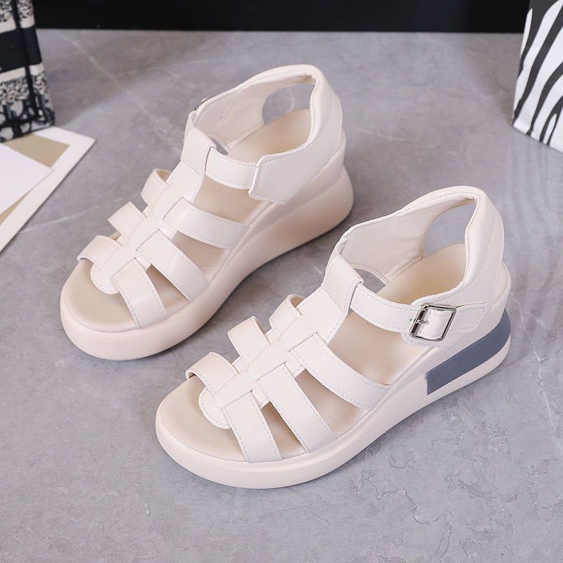 Permata  Sandal Wedges Wanita Import M928 Premium Quality