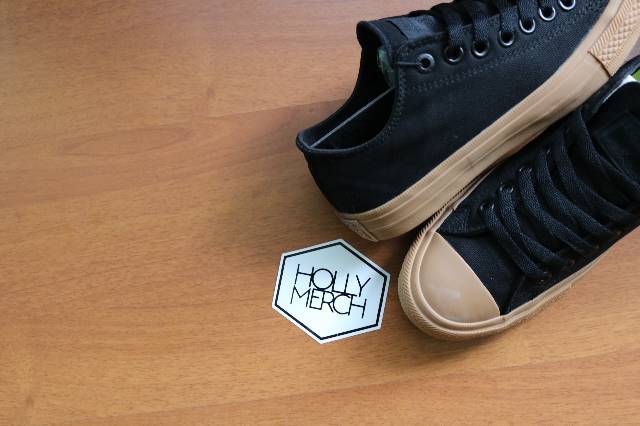 CONVERSE CT II LOW BLACK GUM