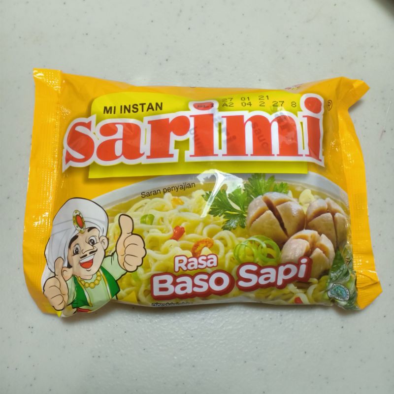 

[Bisa COD] Sarimi mi instan Rasa Baso Sapi 77 gram