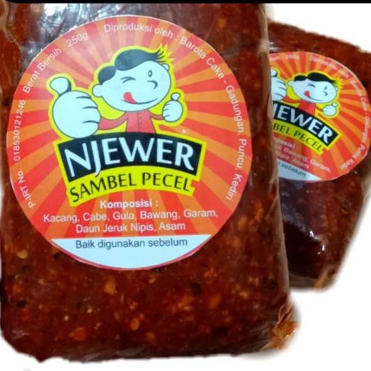 

Sambel Pecel (250gram) NJEWER khas Kediri