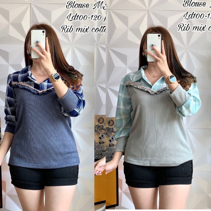 Atasan rajut import-Rajut 4