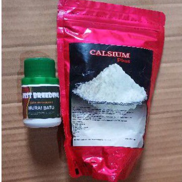 Calcium 300gr dan best breeding 40ml kalsium bestbreding mengatasi ternakan sering lumpuh anak/induk