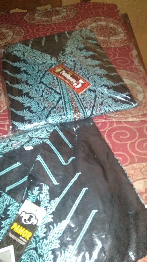 Cople Gamis Jazzy Modang Batik Adnan Pekalongan Murah