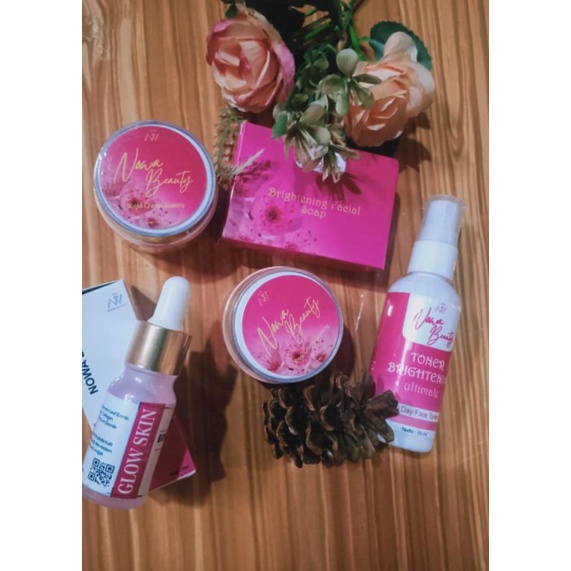 SKINCARE NOWA BEAUTY LUXURY PAKET LENGKAP GLOWING(HEMPAS KULIT KUSAM)