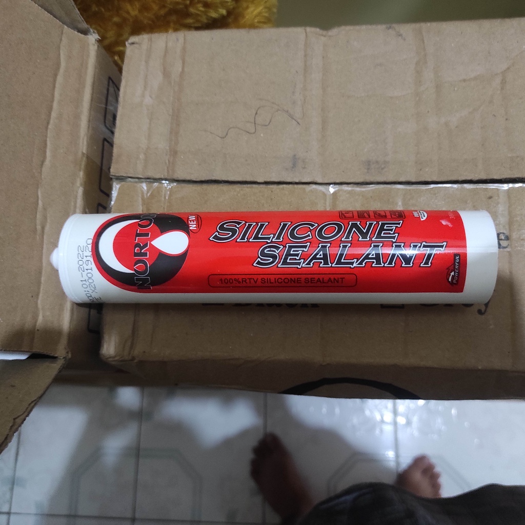 

Lem silicone sealant norton silen Lem aquarium Lem kaca Lem serbaguna Waterproof 310ml lem kapal