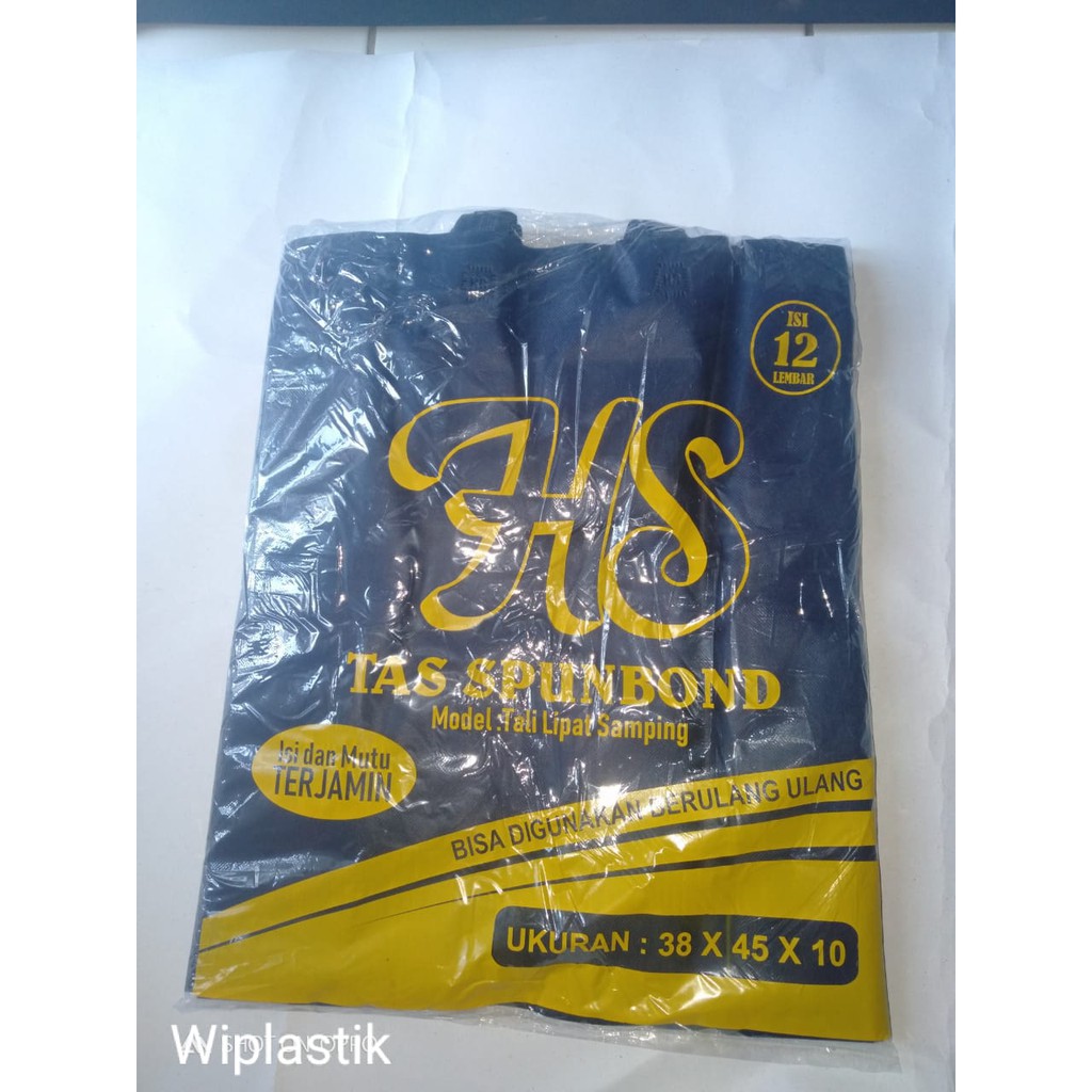 

Tas Spunbond Handle uk 38x45 / Goodie Bag / Tas Kain Kantong Polos Goodiebag Souvenir Hampers Ultah