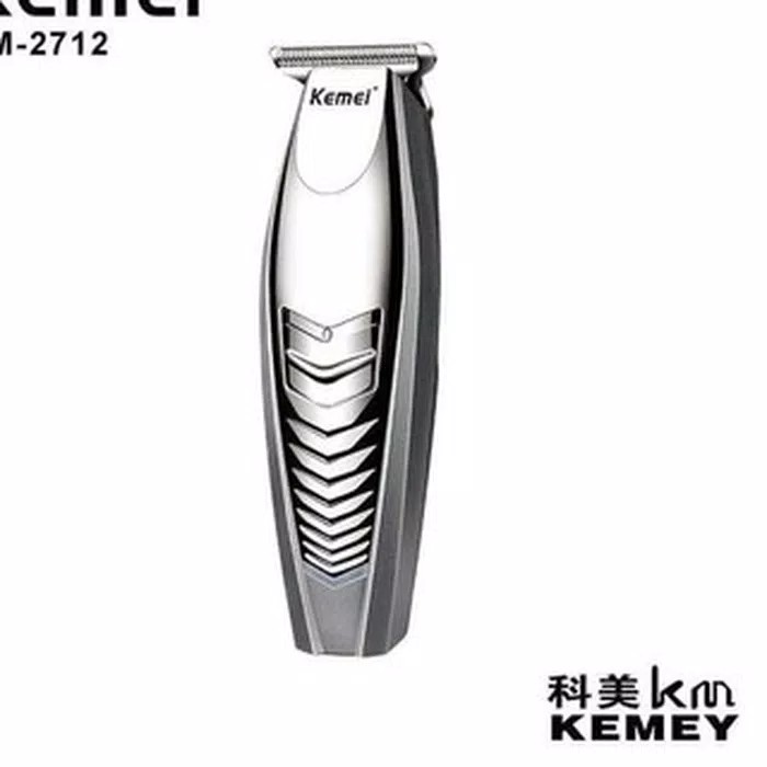 Kemei KM-2712 Rechargeable Hair Clipper profesional Pria Cordless