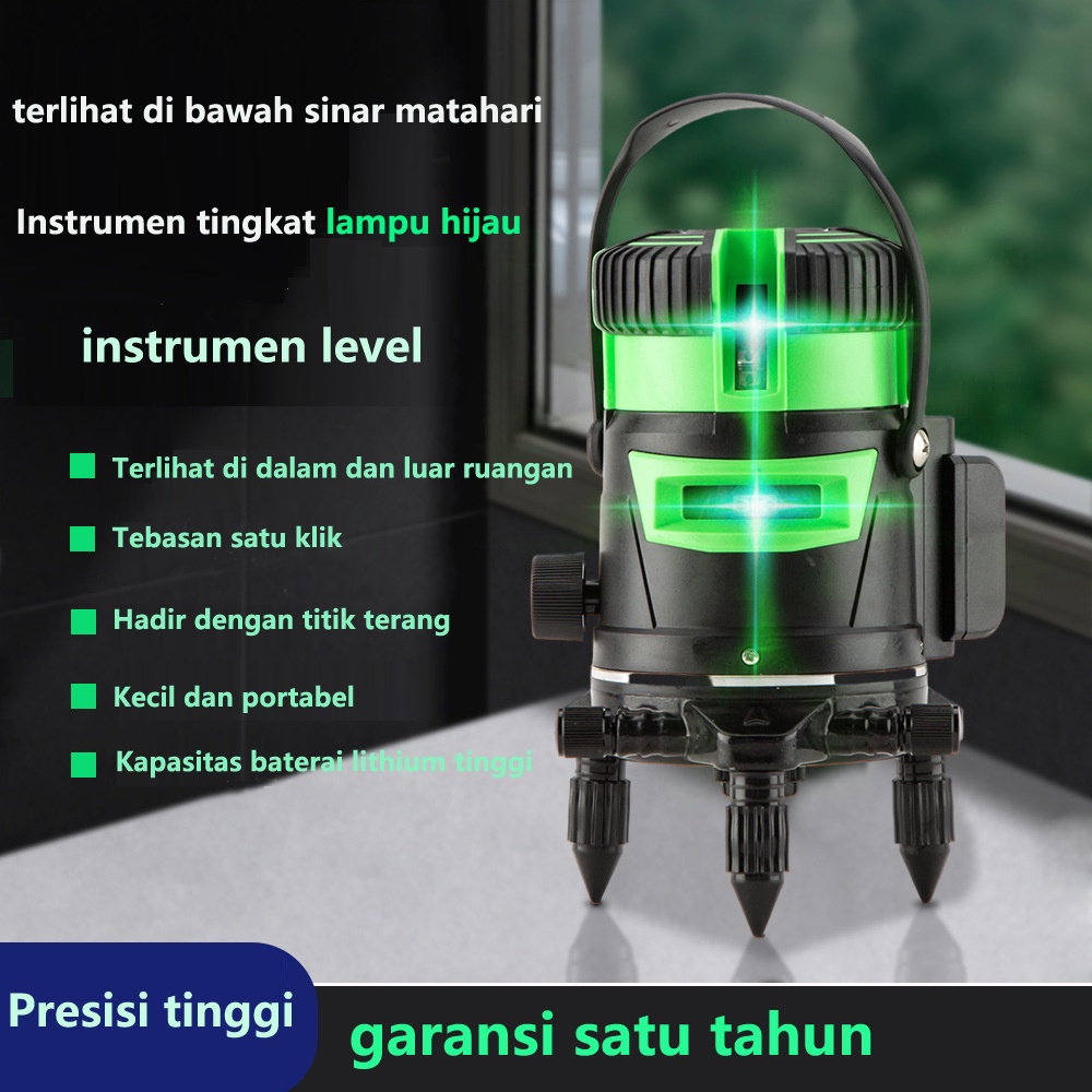 Laser level Professional Self Leveling Projector Green Laser 5 Line