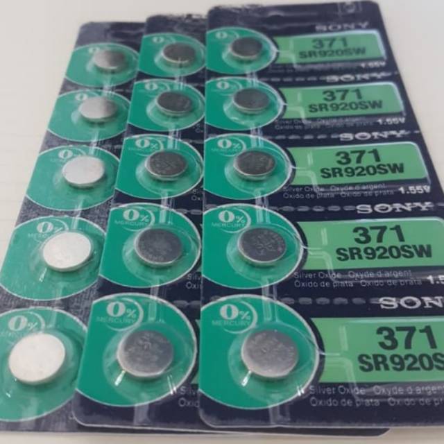 BATTERY SONY 371 SR920SW original BATERAI BATRAI BATREI BATERE BATTERY JAM TANGAN SONY 371 SR920SW