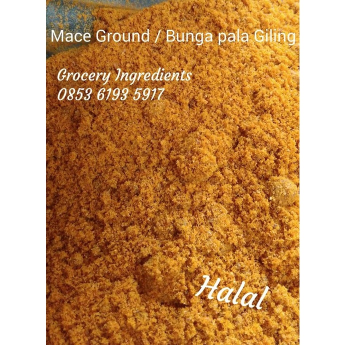 

Mace Powder - 50 Gram / Kembang Pala Bubuk / Bunga Pala Bubuk