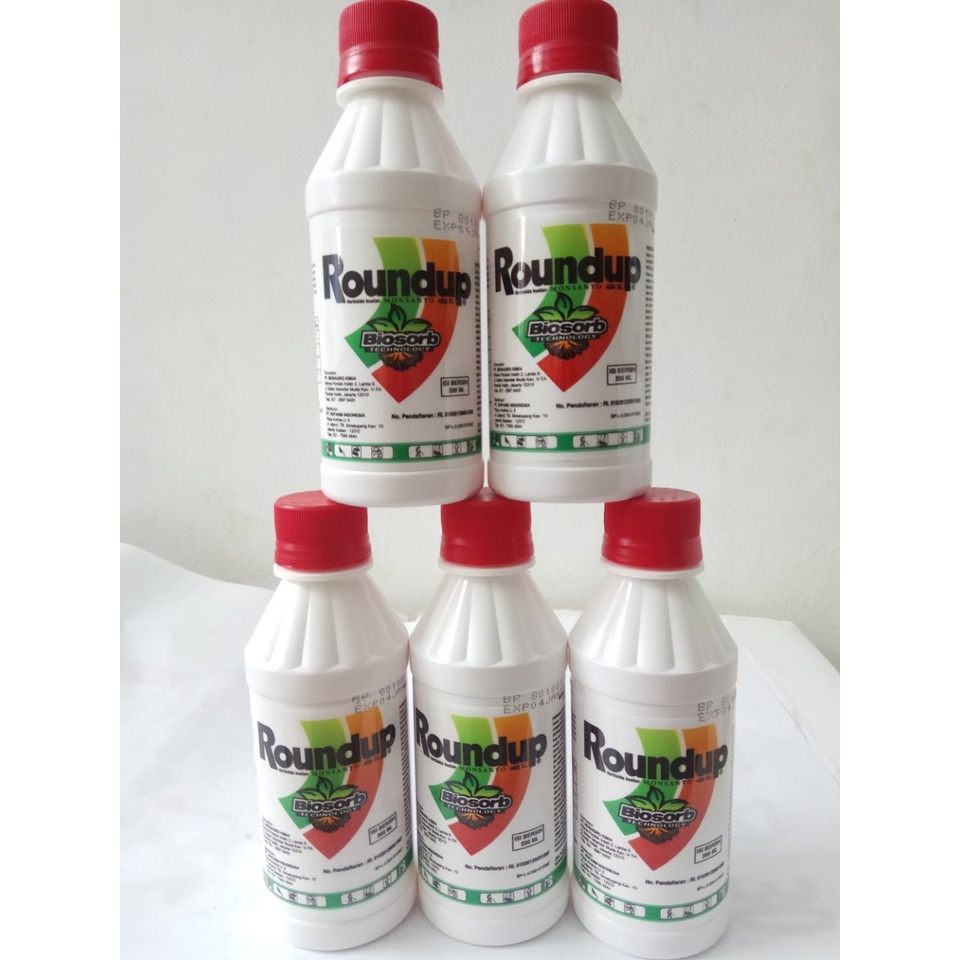 Roundup 200ml Biosorb 486SL Herbisida Obat Pembasmi Rumput Liar Liar ilalang Atau Gulma Obat Pembasmi Rumput Liar Sampai Ke Akarnya Original