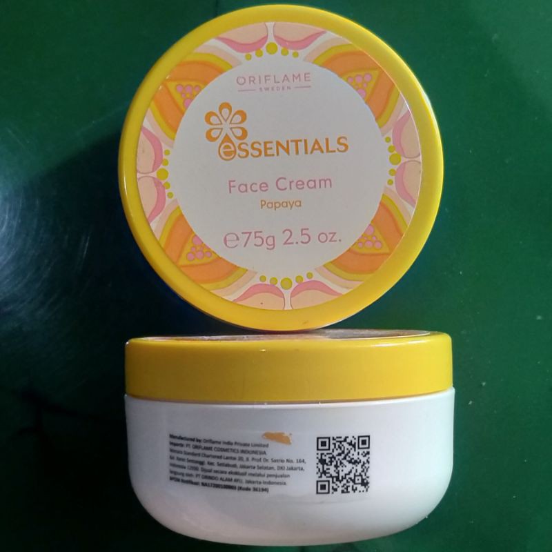 Essentials Papaya Face Cream [ORIFLAME]