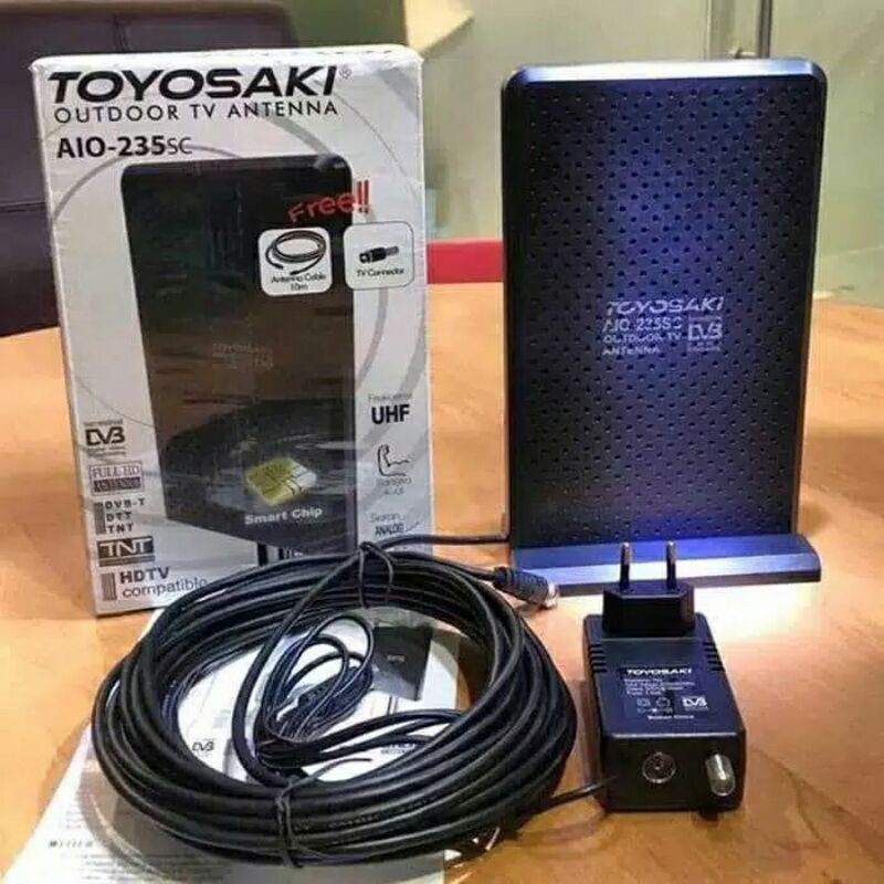 Toyosaki TYS AIO 235 SC Antena Tv Digital Bisa Analog Luar Dalam