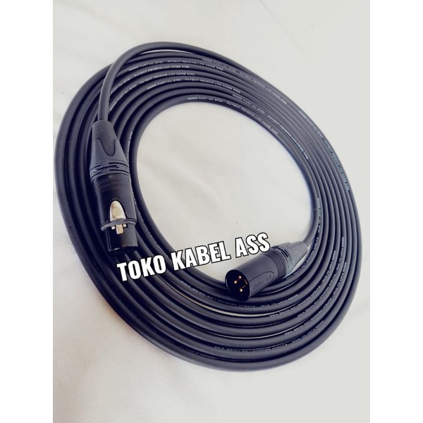 microphone cable Mogami gold xlr male-female 5 meter ~ mic cable for pro - live performance
