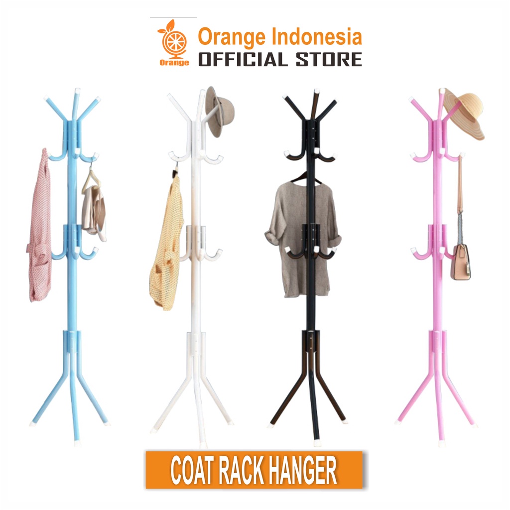 Gantungan Berdiri Jaket Tas Standing Topi Coat Rack Hanger Gantungan Serbaguna CT01