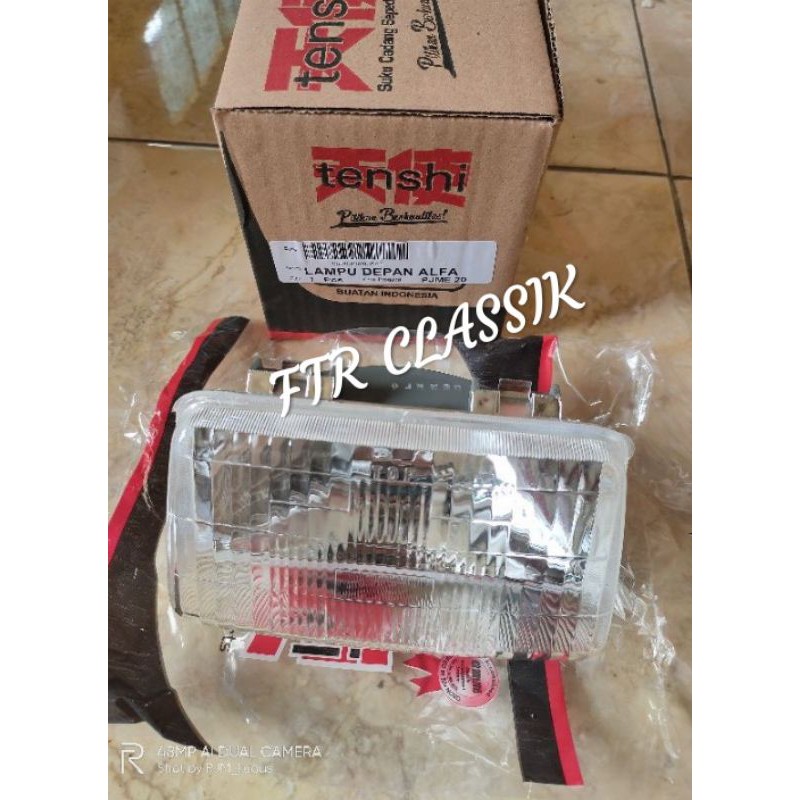 Reflektor lampu depan yamaha alfa yamaha alfa
