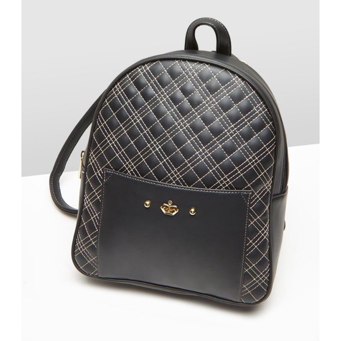 Tas Ransel Punggung Wanita Terbaru Murah Backpack Mini Bahan Kulit Sintetis Hazalea by Sophie Martin