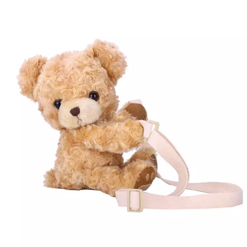 Tas Selempang Boneka Bear Imut Selempang Perempuan Remaja Dan Dewasa