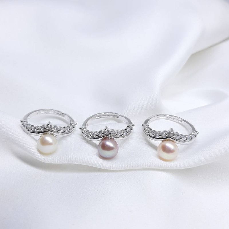 CINCIN MUTIARA ASLI AIR TAWAR BERSERTIFIKAT DARI LOMBOK, KADO ULTAH WISUDA UNIK UNTUK CEWEK, OOTD 3