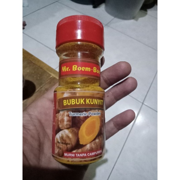 

Bubuk Kunyit / Turmeric Powder Mr. Boem-boe 50 gram