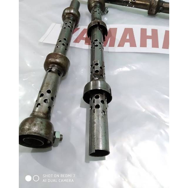 Saringan sarangan knalpot yamaha v75 v80